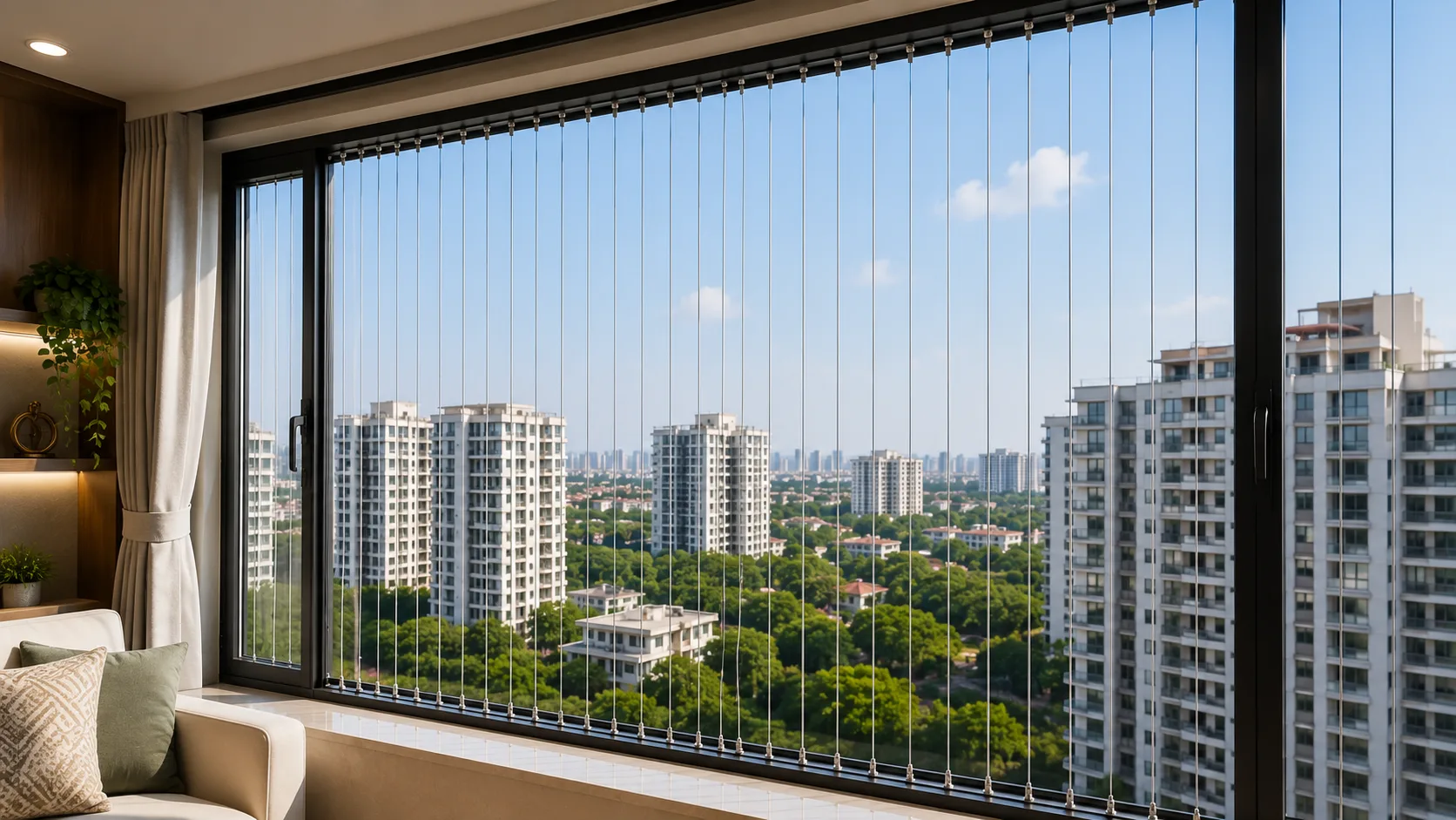 Stainless Steel Invisible Grills Hyderabad